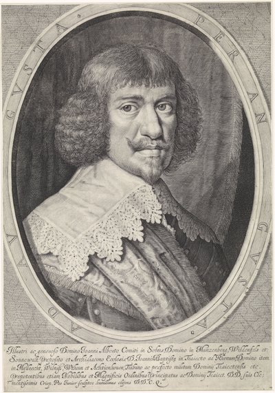 Johan Albert van Solms (1599-1648) by Crispijn van de Passe